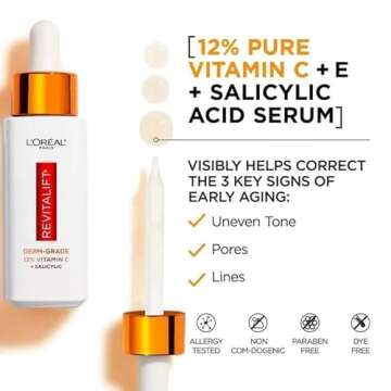 L'Oreal Revitalift 12% Vitamin C + E Serum for Radiance