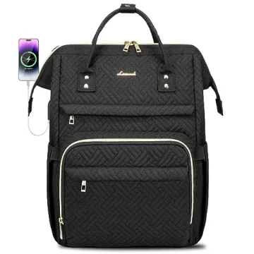 LOVEVOOK Laptop Backpack for Women,15.6 Inch Professional Womens Travel Backpack Purse Computer Lapt...