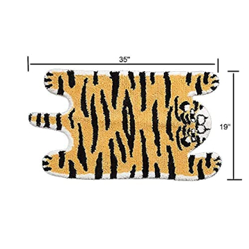 Cute Tiger Shaped Bath Mat - Soft & Non-Slip Rug