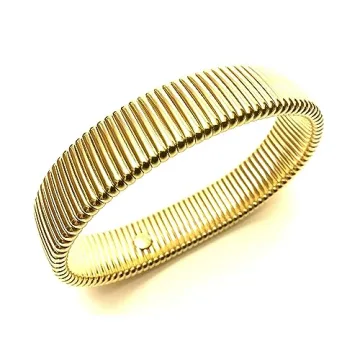 Chic MTC.LACA Omega Style Brass Polished Bracelet