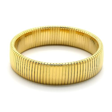 Chic MTC.LACA Omega Style Brass Polished Bracelet