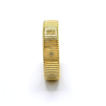 Chic MTC.LACA Omega Style Brass Polished Bracelet