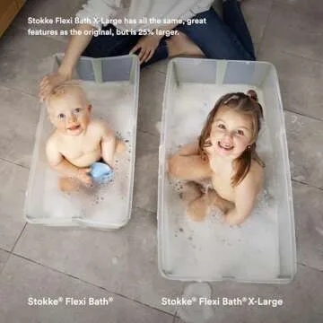 Stokke Flexi Bath X-Large - Best Travel Bathtub for Kids