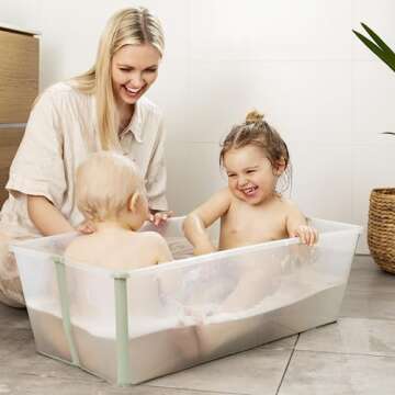 Stokke Flexi Bath X-Large - Best Travel Bathtub for Kids