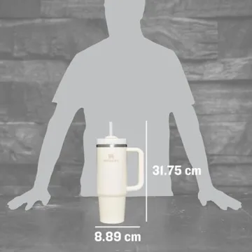 Stanley Quencher H2.0 Insulated Tumbler, 30 oz - Cream