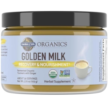 Garden of Life Vegan Golden Milk Powder for Wellness