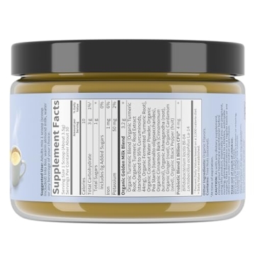 Garden of Life Vegan Golden Milk Powder for Wellness