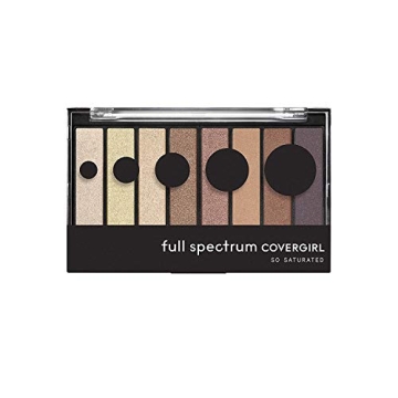 COVERGIRL So Saturated Shadow Palettes, Reverence - 4 Shades for Vivid Looks