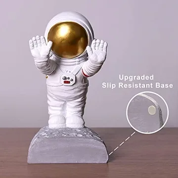 Joyvano Astronaut Bookends - Unique Space Decor for All Ages