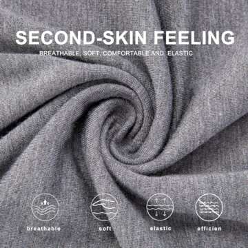 BAMBOO COOL Men's Pajama bottoms Lounge Sleep Shorts Soft Comfortable Breathable Pajamas Shorts with...