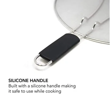 Alpha Living 13" Splatter Guard Stops Oil Splash Protects Skin