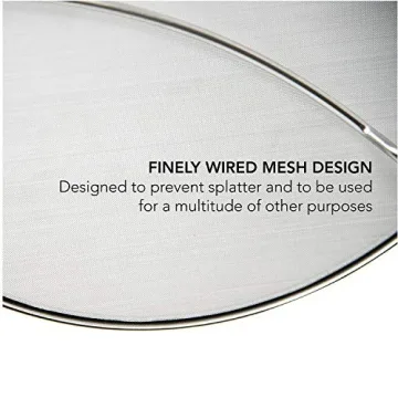 Alpha Living 13" Splatter Guard Stops Oil Splash Protects Skin