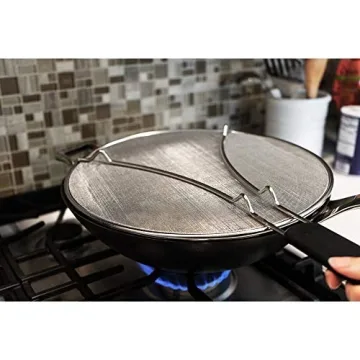 Alpha Living 13" Splatter Guard Stops Oil Splash Protects Skin