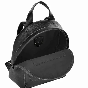 Fossil Blaire Backpack Purse - Elegant Black Leather Backpack