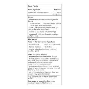 Natural Propolis Nasal Spray for Congestion Relief 1 Fl oz