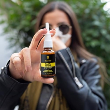 Natural Propolis Nasal Spray for Congestion Relief 1 Fl oz