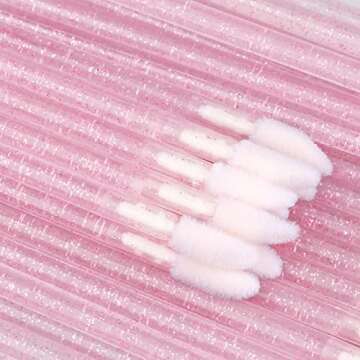 GCQQ 200Pcs Disposable Lip Applicators - Soft and Versatile