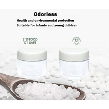 Durable Glass Jars for Meal Prep and Storage Solutions 10oz