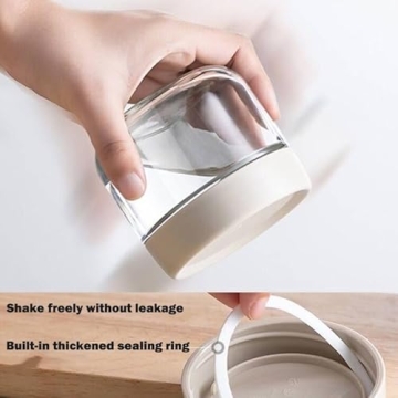 Durable Glass Jars for Meal Prep and Storage Solutions 10oz