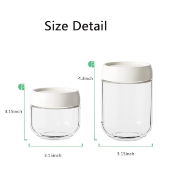 Durable Glass Jars for Meal Prep and Storage Solutions 10oz