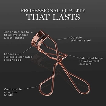 Brilliant Beauty Eyelash Curler for Dramatically Curled Lashes
