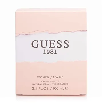 Guess 1981 Eau De Toilette Perfume 3.4 Fl Oz for Women