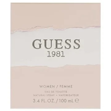 Guess 1981 Eau De Toilette Perfume 3.4 Fl Oz for Women