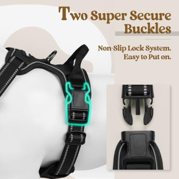 Highly Comfortable No-Pull Dog Harness for Large Breeds