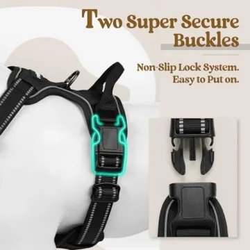 Highly Comfortable No-Pull Dog Harness for Large Breeds