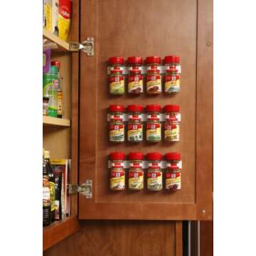 Bellemain Spice Gripper Clip Strips - Organize Spices Efficiently