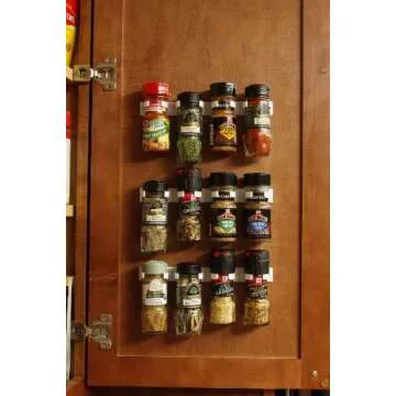 Bellemain Spice Gripper Clip Strips - Organize Spices Efficiently