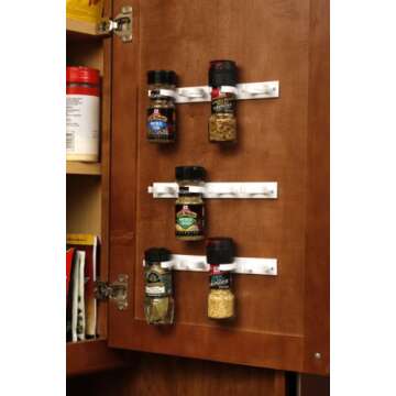 Bellemain Spice Gripper Clip Strips - Organize Spices Efficiently
