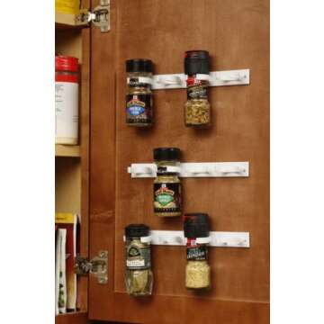 Bellemain Spice Gripper Clip Strips - Organize Spices Efficiently