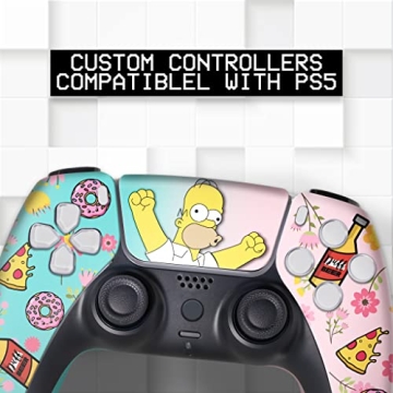 Simpsson Custom PS-5 Controller Wireless compatible with Play-Station 5 Console by BCB Controllers |...