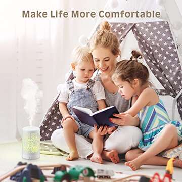 Essential Oil Diffusers Aromatherapy Humidifier: White Ceramic Aroma Infuser for Home Bedroom Office Desk,100ml Diffuser for Room, Small Ultrasonic Machine Waterless Auto-Off