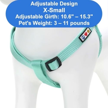 Pawtitas Adjustable No-Pull Dog Harness for All Breeds