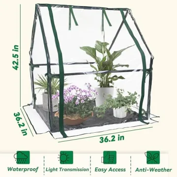Gardzen Mini Greenhouse for Seed Starting and Protection