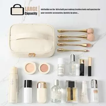 Charming Meiyuuo Cute Makeup Bag for Stylish Organization
