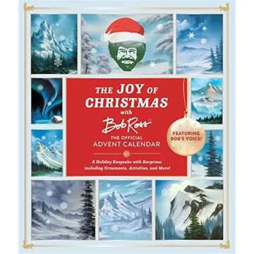 Creatively Celebrate the Holidays with Bob Ross Advent Calendar