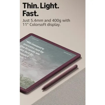 Amazon Kindle Scribe Colorsoft 64GB — 11” Color Display, Front Light, and Notebook Functionality