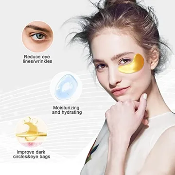 Permotary Collagen Eye Masks - 30 Pairs, Moisturizing & Anti-Aging