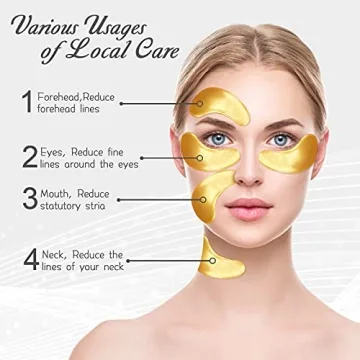 Permotary Collagen Eye Masks - 30 Pairs, Moisturizing & Anti-Aging