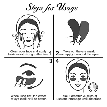 Permotary Collagen Eye Masks - 30 Pairs, Moisturizing & Anti-Aging