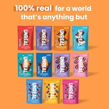 UNREAL Dark Chocolate Peanut Caramel Nougat Bars 30 Count