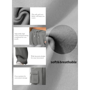 Comfortable Aleumdr Women's Cargo Pants for Casual Style