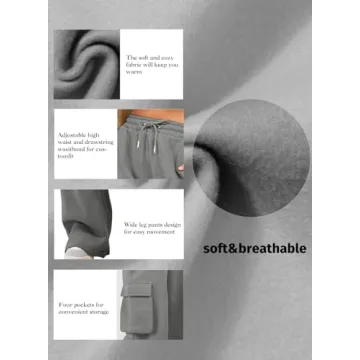 Comfortable Aleumdr Women's Cargo Pants for Casual Style