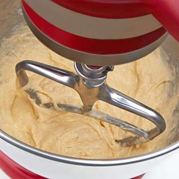 Gvode Flex Edge Beater for KitchenAid Mixers 4.5-5 Quart