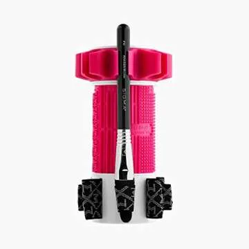 Sigma Beauty Dry'n Shape Spa - Makeup Brush Cleaning Tool - Wash, Dry and Shape to Restore Makeup Brushes - Makeup Brush Cleaner and Shaper - Holds 18 Brushes