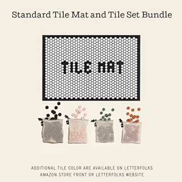 Letterfolk Customizable Doormat and Tile Set Bundle