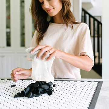 Letterfolk Customizable Doormat and Tile Set Bundle